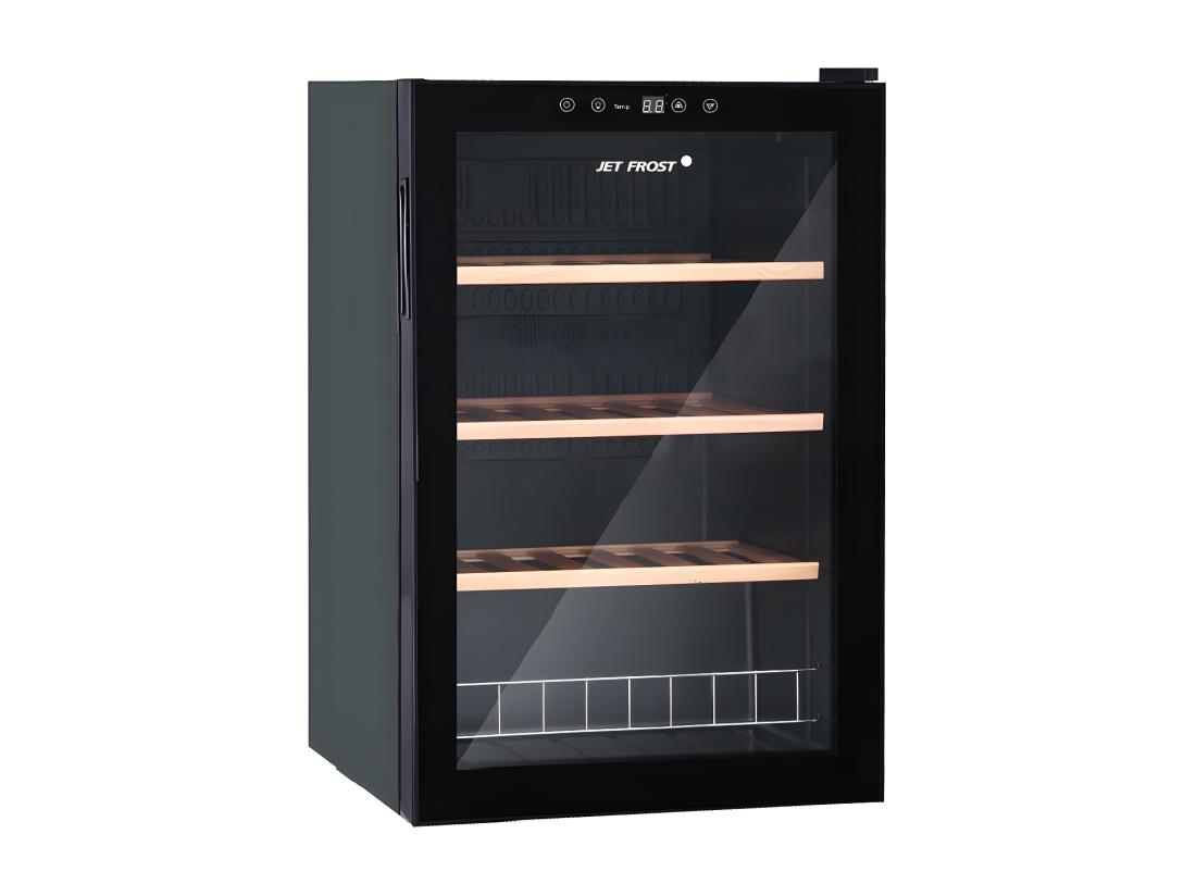 Vente Unique Cave à Vin De Service - 48 Bouteilles - Thermostat Ajustable - KELIBIA II