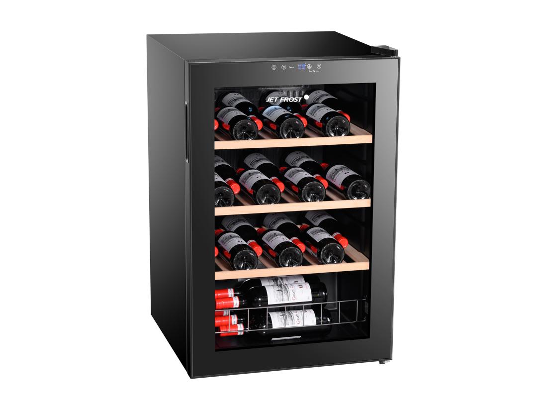 Vente Unique Cave à Vin De Service - 48 Bouteilles - Thermostat Ajustable - KELIBIA II