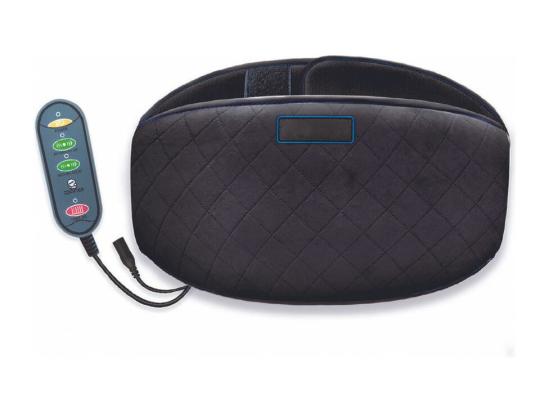 Vente Unique Ceinture - Chaleur Et Massage - L 114 Cm X L 21 Cm - Noir