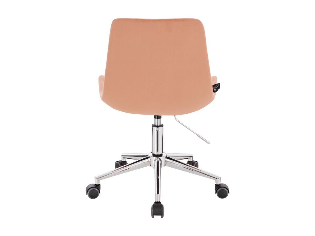 Vente Unique Chaise De Bureau MICKY Pour Enfants Réglable En Hauteur Orange Pastel