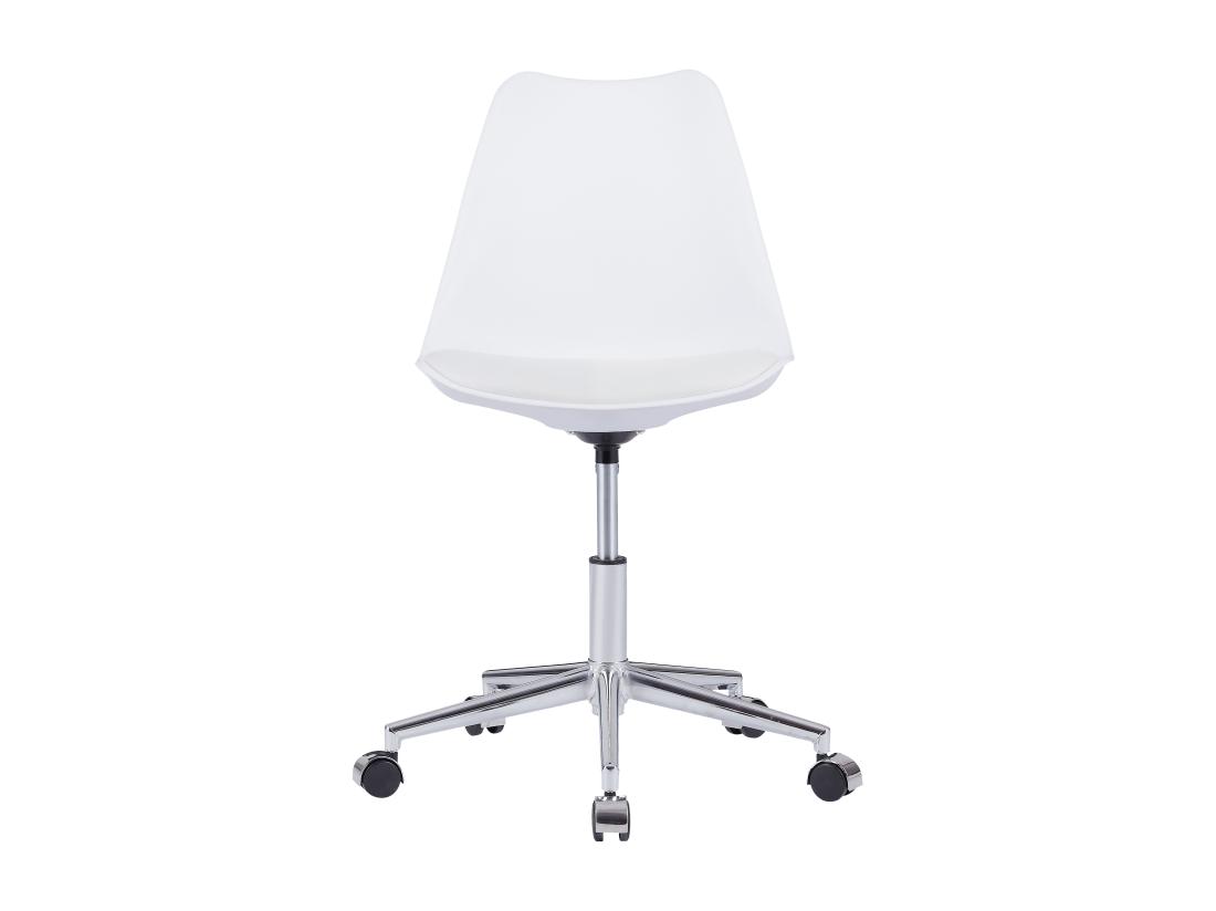 Vente Unique Chaise De Bureau - Polypropylène Et Simili - Blanc - XAFY