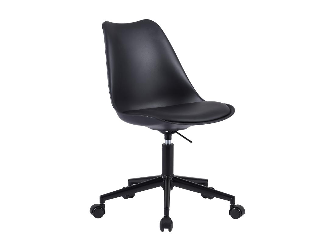 Vente Unique Chaise De Bureau - Polypropylène Et Simili - Noir - XAFY