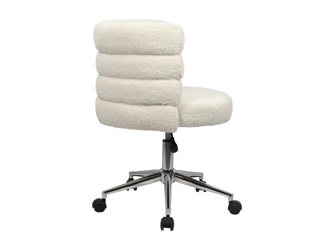 Vente Unique Chaise De Bureau Réglable En Hauteur Avec Roulettes