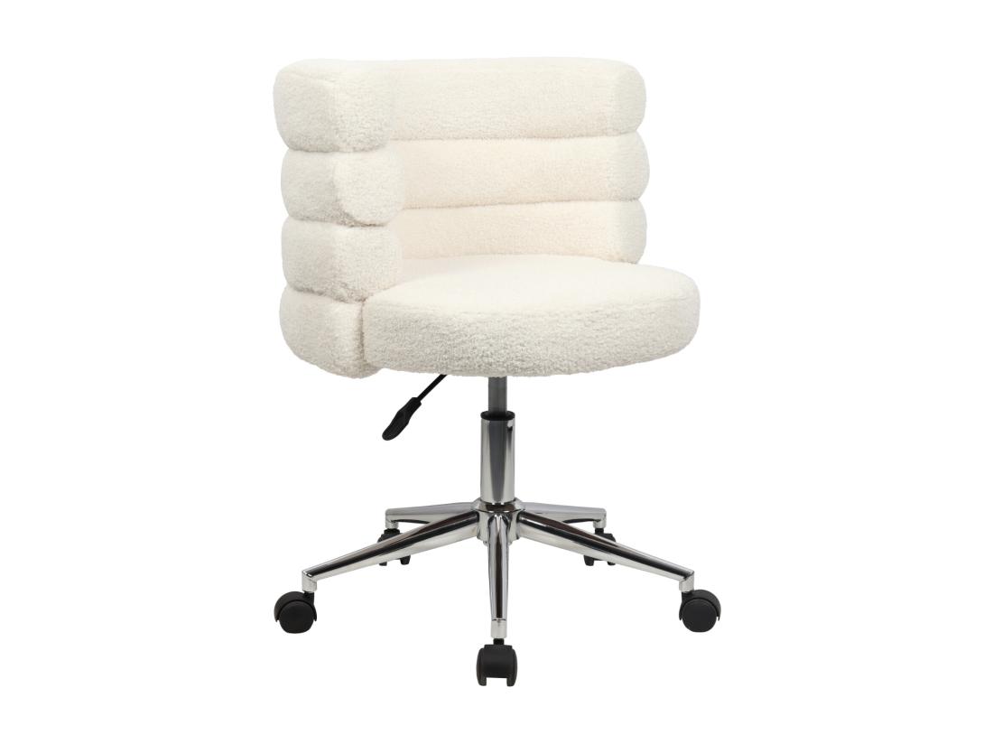 Vente Unique Chaise De Bureau Réglable En Hauteur Avec Roulettes