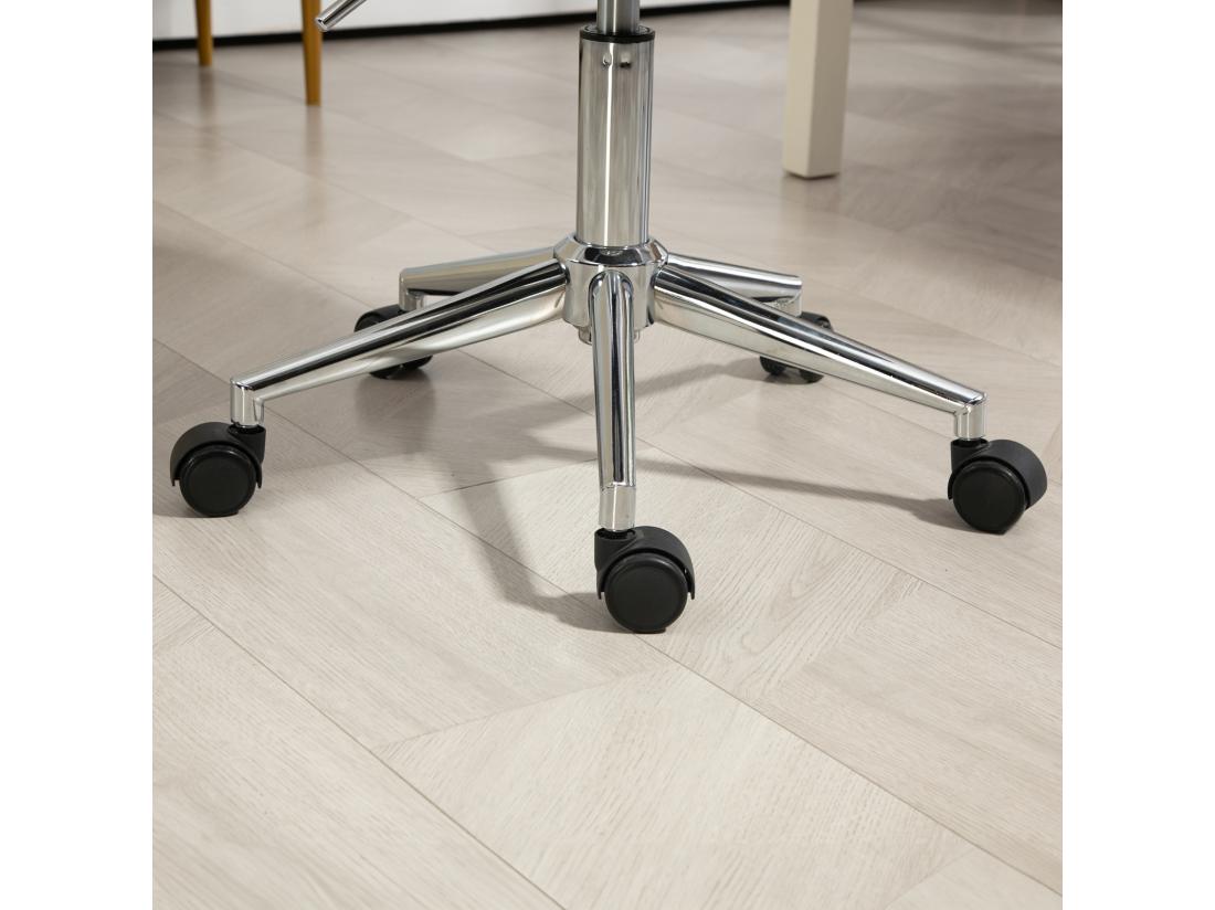 Vente Unique Chaise De Bureau SVITA MICKY Pour Enfants Chaise De Bureau Réglable En Hauteur Chaise Pivotante Gris