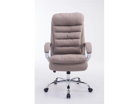 vente unique Chaise de bureau - Tissu - Taupe - XXL Vancouver