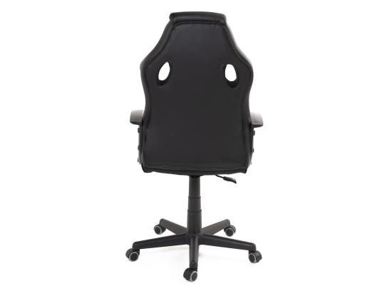 vente unique Chaise Gamer junior simili cuir hauteur réglable pivotant roulettes SENA-E (Noir)