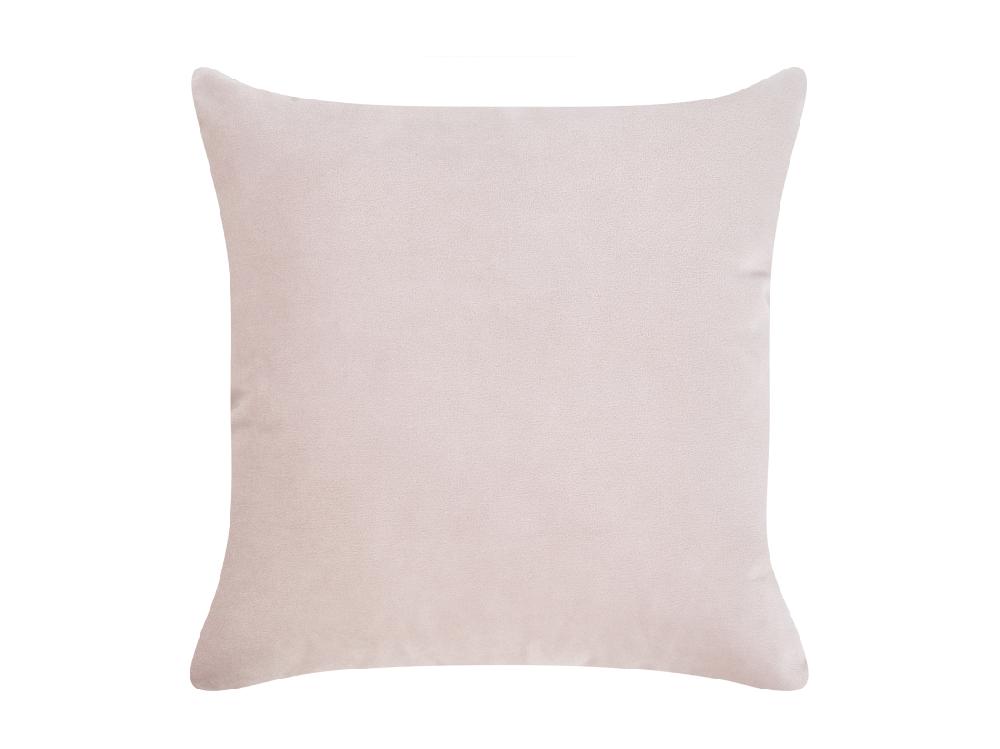 Vente Unique Chaise Longue Côté Droite En Velours Rose CHAUMONT