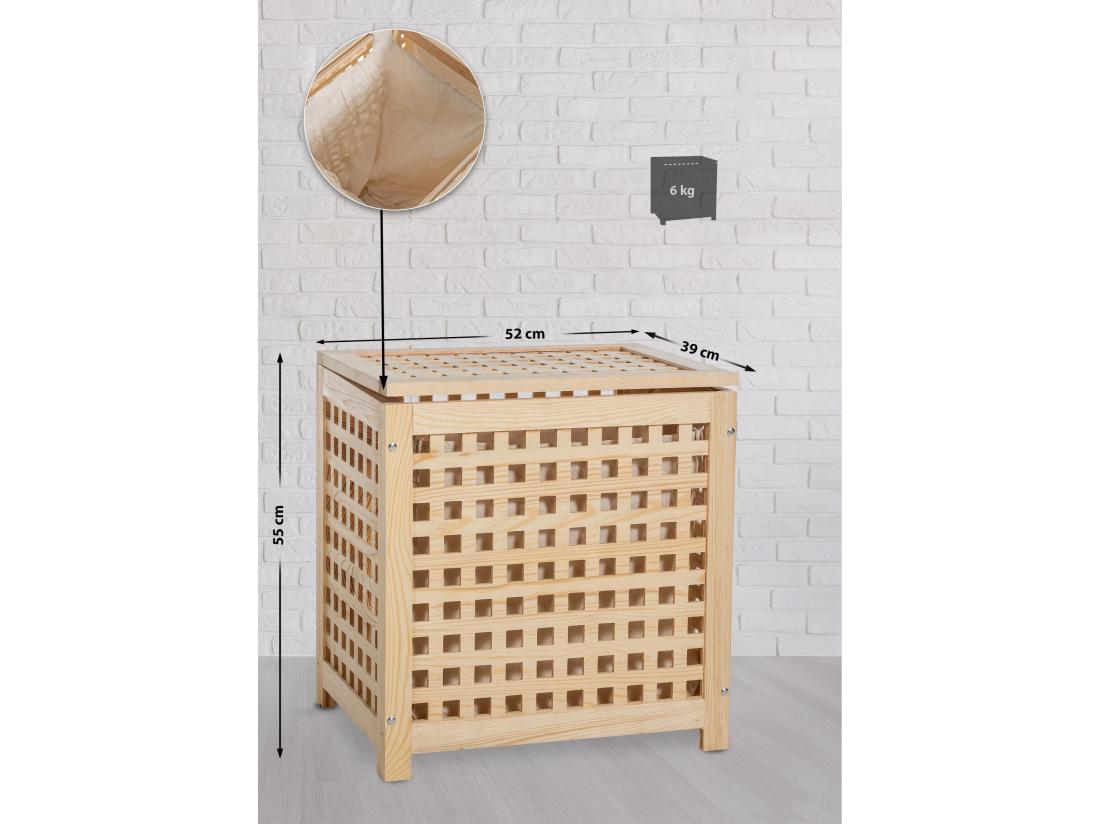 Vente Unique Chaises Avec Accoudoirs - Bois - Nature - Tenby Morton Lodi
