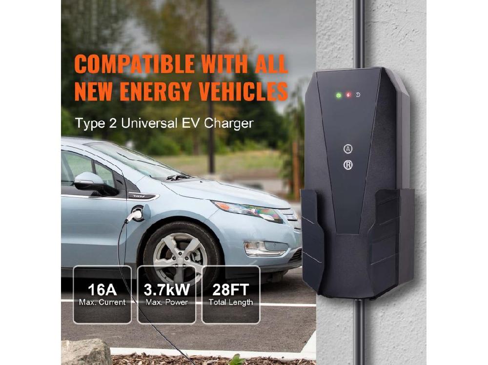 Vente Unique Chargeur Portable SucceBuy Pour Véhicule Électrique (VE) Type 2 Prise CEE 7/7 16A 220-240V Câble De Charge Pour VE