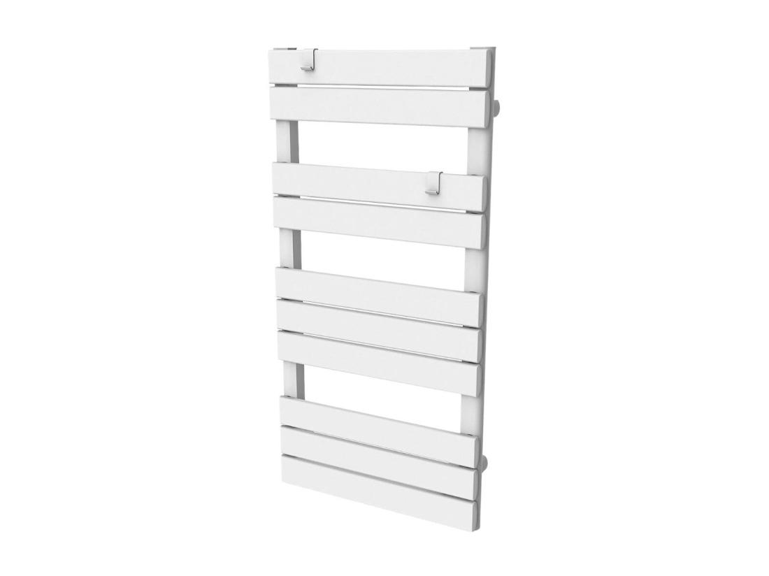 vente unique Chauffage sèche-serviette 500W - inertie sèche - Blanc - Voltman