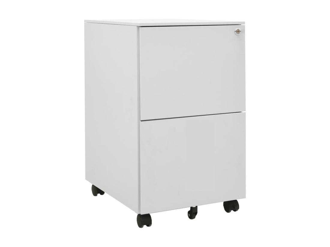 vente unique Classeur mobile Gris clair 39x45x67 cm Acier