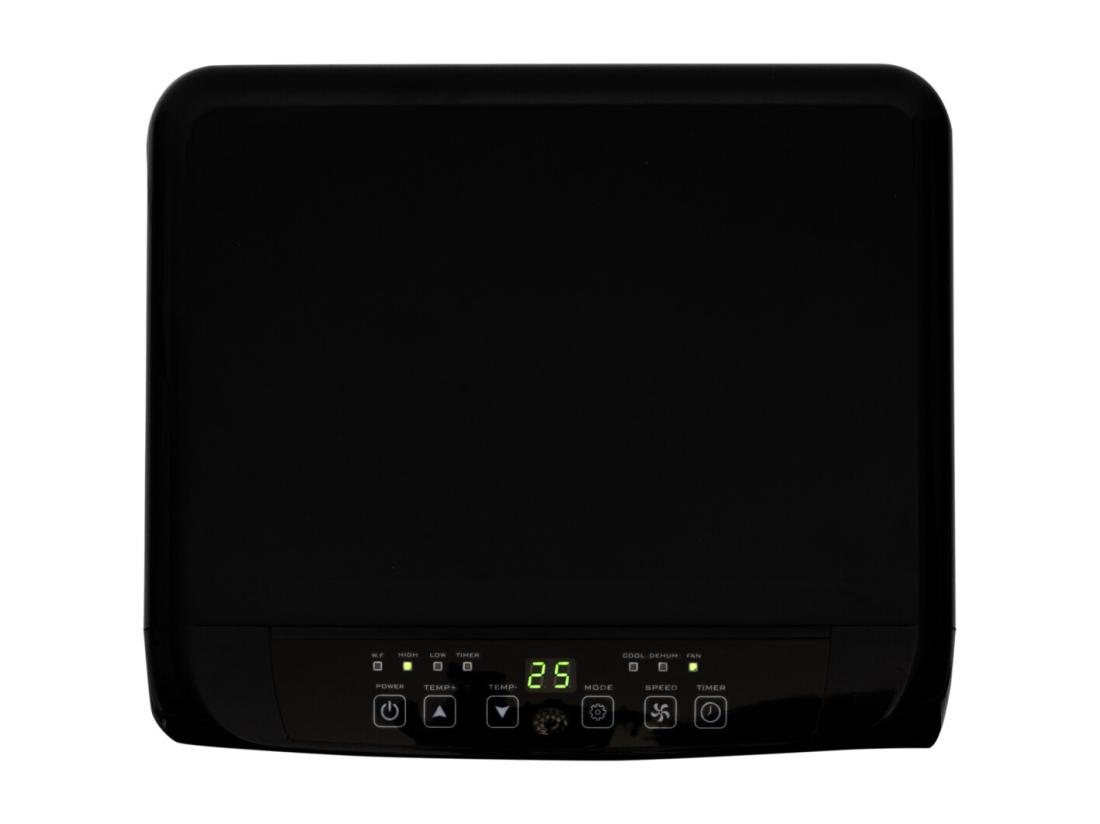 Vente Unique Climatiseur Mobile 16m² - 1460W 320m³/h 50db - Noir - Predator