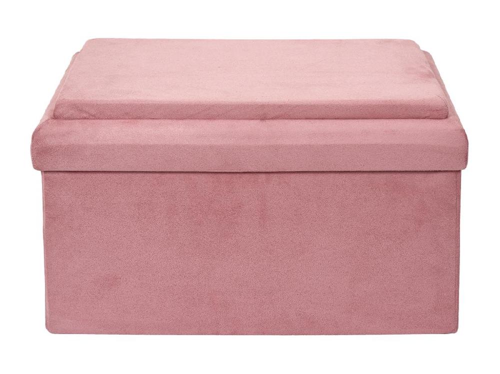 Vente Unique Coffre Banc Pliable Compatible Brique Rose M2