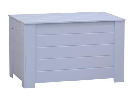 vente unique Coffre de rangement en pin 77 x 40 x 50 cm