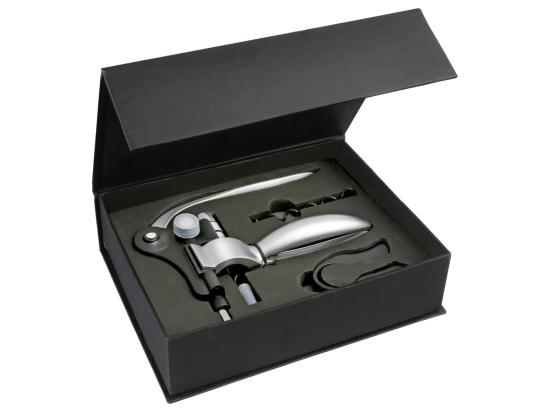 Vente Unique Coffret Tire Bouchon Luxe Inox - SECRET DE GOURMET