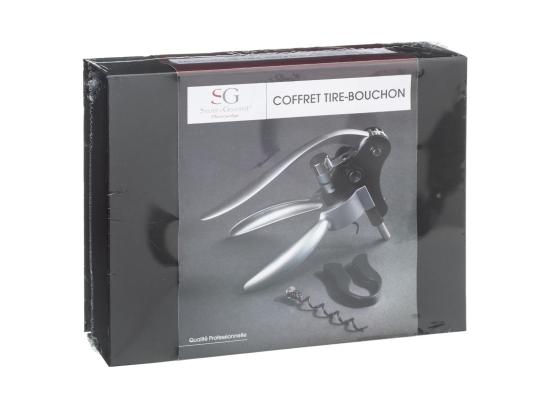 Vente Unique Coffret Tire Bouchon Luxe Inox - SECRET DE GOURMET