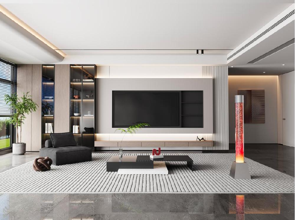 vente unique Colonne de bulles d'eau - LEDs à couleur changeante - Argenté - H. 130 cm - WOBY