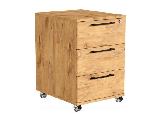 Vente Unique Conteneur De Bureau Mobile Avec Tiroirs Sur Roulettes Lancelot