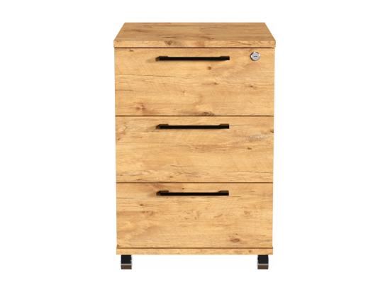 Vente Unique Conteneur De Bureau Mobile Avec Tiroirs Sur Roulettes Lancelot