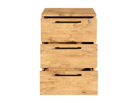 Vente Unique Conteneur De Bureau Mobile Avec Tiroirs Sur Roulettes Lancelot