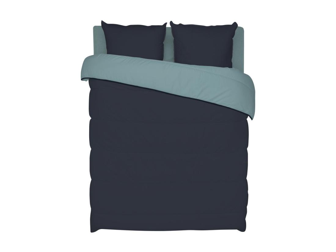 Vente Unique Couette Imprimée Microfibre Chaude La Contraste 140x200cm