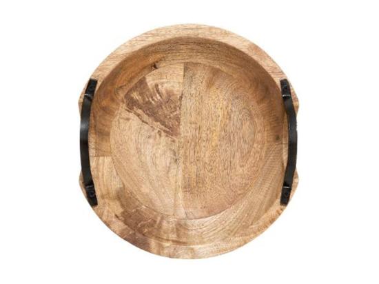 Vente Unique Coupelle Déco En Bois "Wild" 29cm Naturel