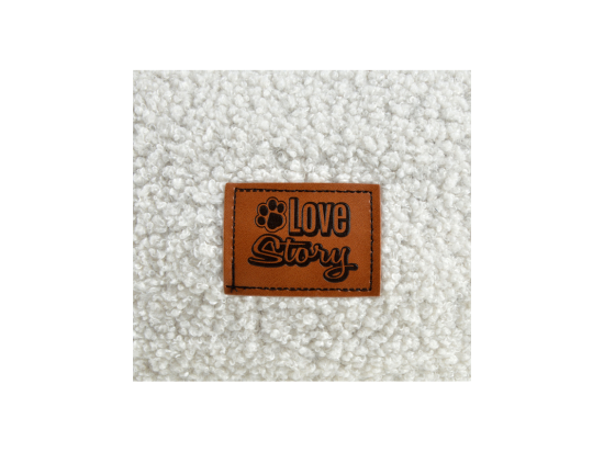 Vente Unique Coussin Donut Pour Chien & Chat "Wooly" 55cm Écru