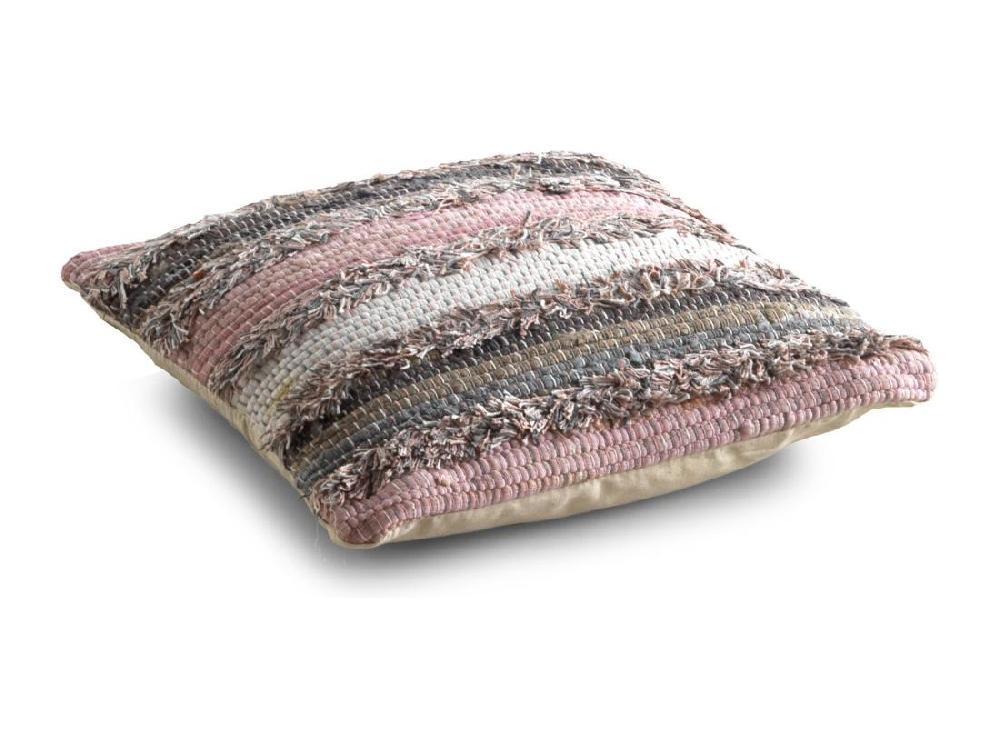 vente unique Coussin en coton et polyester 45x45 cm