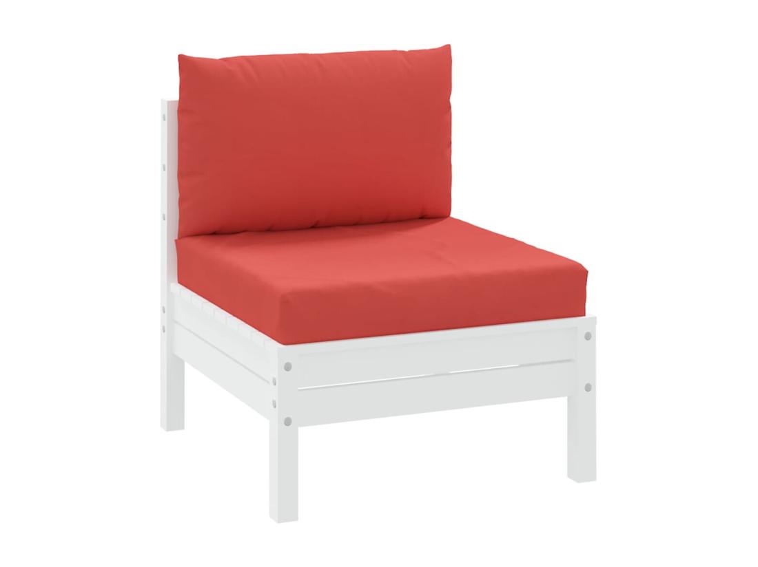 Vente Unique Coussins De Palette 2 Pièces Rouge Tissu Oxford