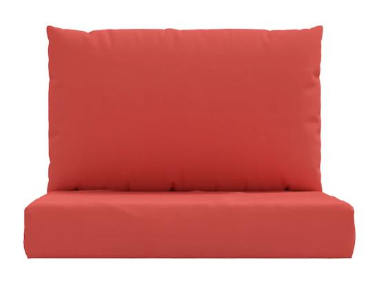Vente Unique Coussins De Palette 2 Pièces Rouge Tissu Oxford