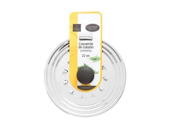 Vente Unique Couvercle De Cuisson En Inox "Universel" 16/18/20cm Argent