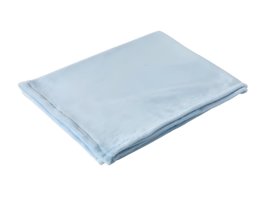 vente unique Couverture BABYCALIN - Des la naissance - Flanelle - 75 x 100 cm - Rose