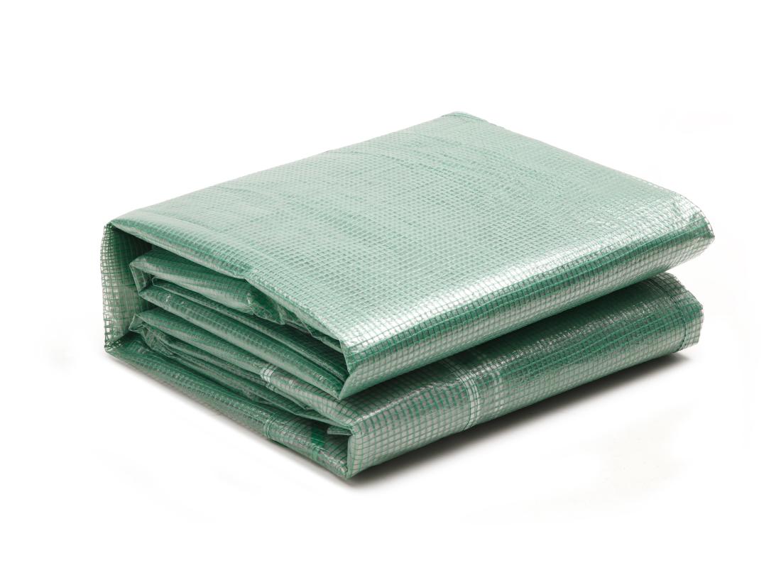 Vente Unique Couverture De Rechange Pour Serre Tunnel 18m² - L300 X L600 X H200 Cm - Vert - IPOMEA