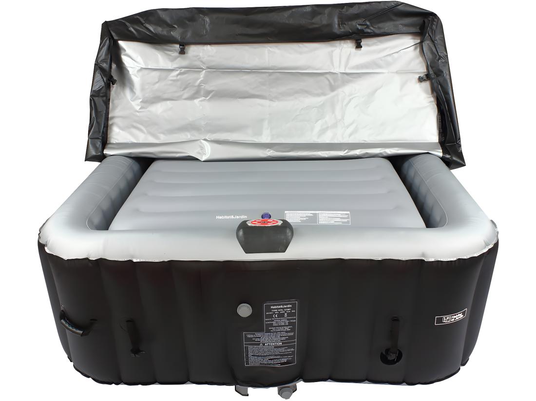 vente unique Couverture gonflable pour - 134 x 134 cm - Grise