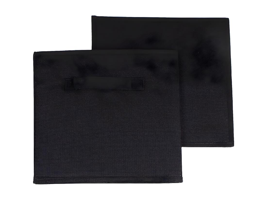 Vente Unique Cube De Rangement Intissé 28x28cm - Lot De 2