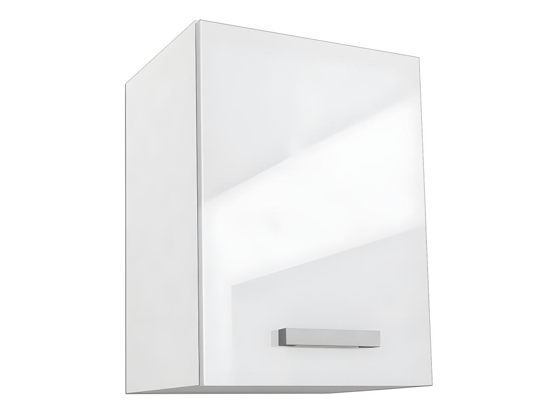 Vente Unique Cuisine Complète - Avec Plan De Travail 180 Cm - Blanc Brillant - TRATTORIA