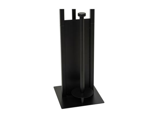 Vente Unique Dérouleur Papier WC En Métal "Glass" 61cm Noir