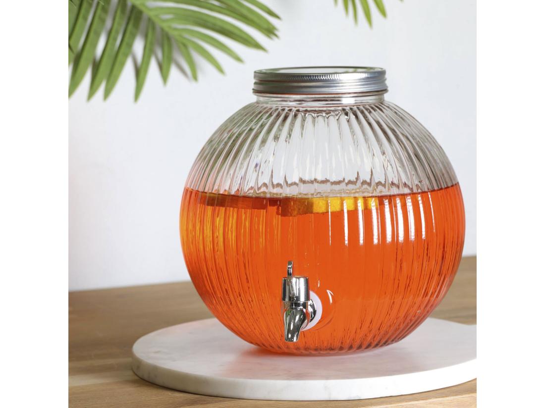 Vente Unique Distributeur De Boissons En Verre Well Home 5 5 L