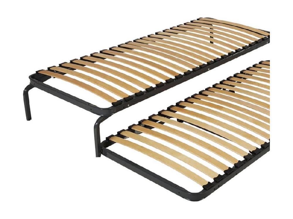 vente unique DUO GIGOGNE - 2 Sommiers 20 Lattes 70x190