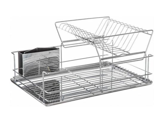Vente Unique Egouttoir 2 Niveaux - 47 X 32 X 24 Cm - Inox - Cuisine