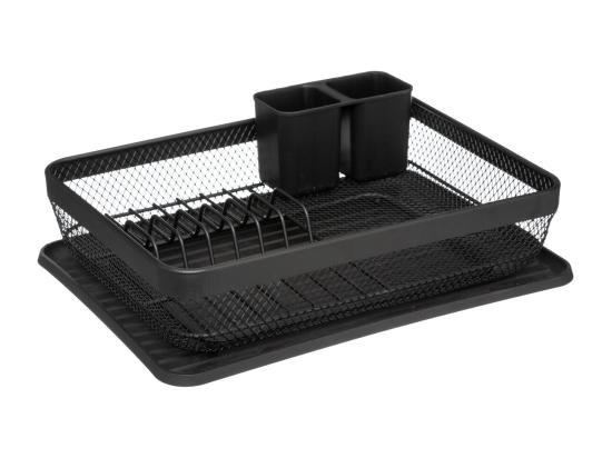 vente unique Égouttoir à Vaisselle en Métal "Mayaj" 43cm Noir