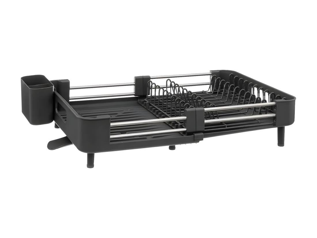 Vente Unique Égouttoir Extensible 1 Niveau "Etira" - 50 X 35 X 13 Cm - Métal Et Polypropylène