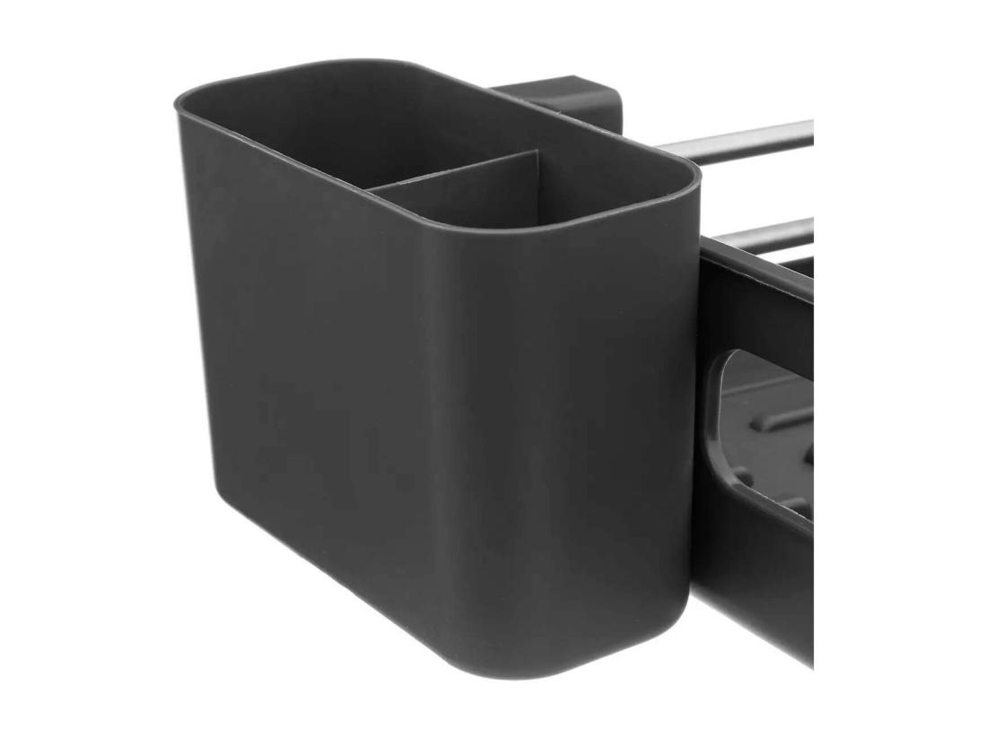 vente unique Égouttoir extensible 1 niveau "Etira" - 50 x 35 x 13 cm - Métal et Polypropylène