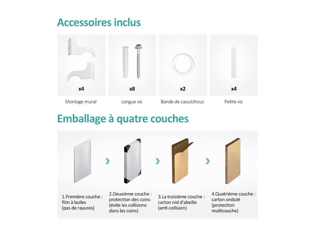 Vente Unique EMKE Radiateur à Eau Chaude Radiateur Plat Seule Couche Connexion Centrale Montage Mural Vertical Design Blanc 63x100cm