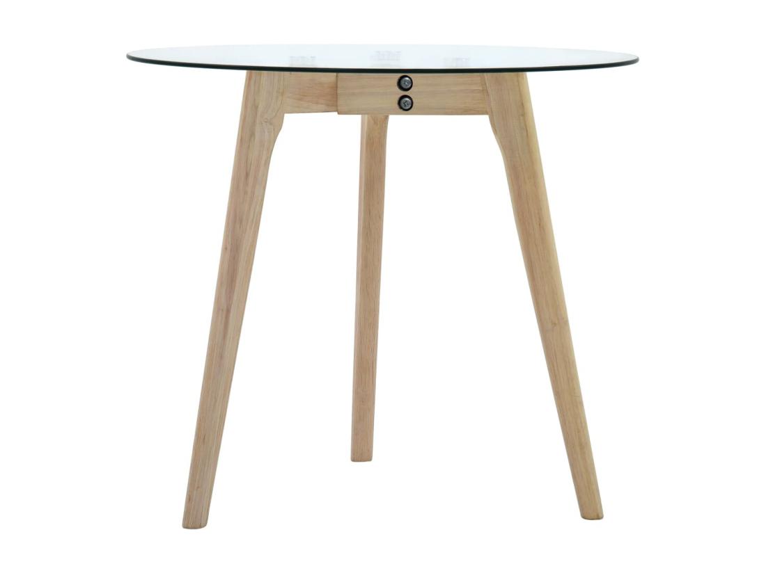 vente unique Ensemble de tables d'appoint 2 pièces Verre trempé
