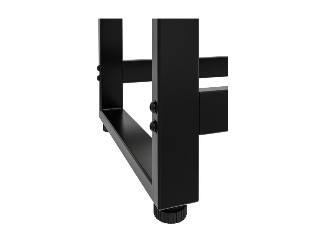 Vente Unique Etagère Bois De Cheminée - Métal - 50 X 25 X 150cm - Noir - Morson