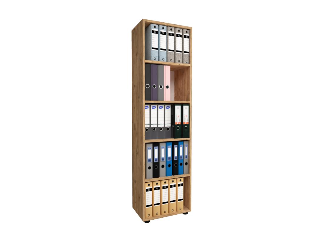 Vente Unique Étagère De Bureau En Bois Étagère à Dossiers Ulas 5f