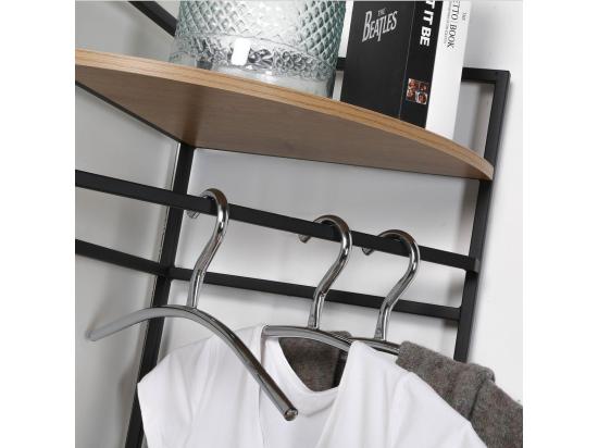 vente unique Etagère penderie d'angle H175 cm - LEXIE