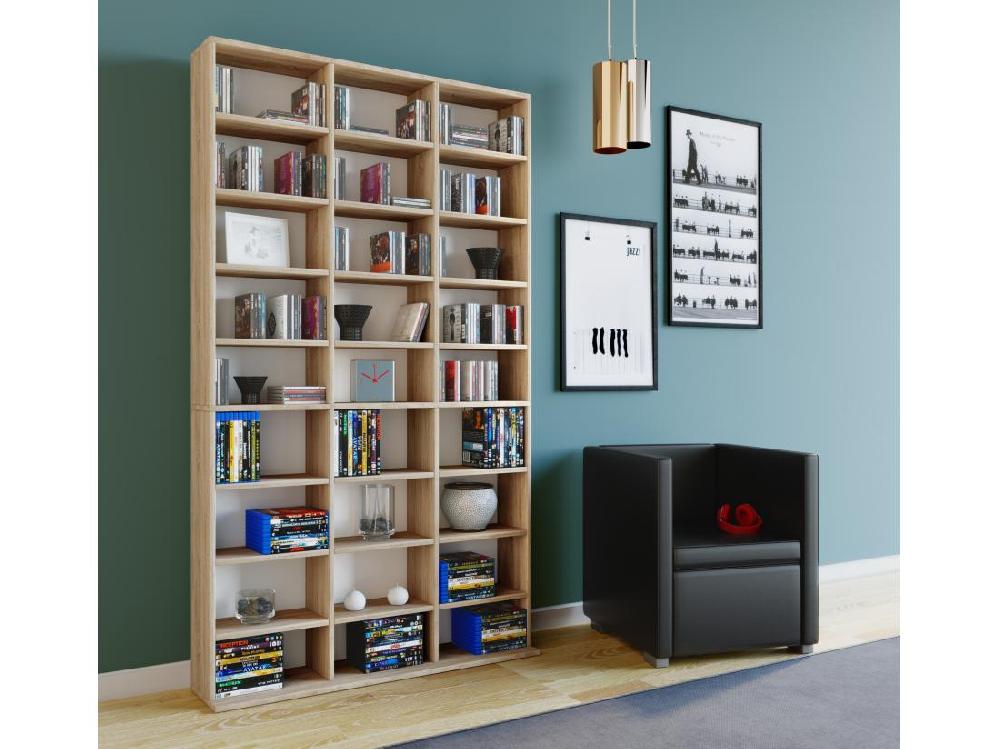 vente unique Étagère sur pied Bibliothèque Étagère Megosa XL